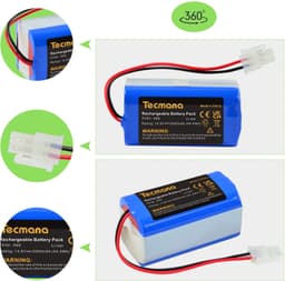 Stofzuigeraccu - 14,8 V - 3000 mAh - Li-ion — thumbnail 4