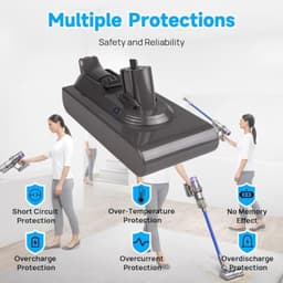 Snap-in Batterij voor Dyson V11 en V15, 3900mAh — thumbnail 5