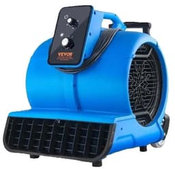 Production of Ideas Vloerblazer - Tapijtdrogerventilator - Luchtverplaatser Voor Het Drogen & Koelen - Compact - Blauw — thumbnail 1