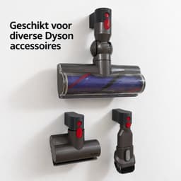 Wandhouder geschikt voor Dyson V7 V8 V10 V11 V15 accessoires – Losse accessoirehouder – Zwart — thumbnail 2