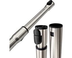 Fixem Zuigbuis geschikt voor Miele alle modellen - telescoopbuis Click Systeem 35mm - 62 tot 104 cm - RVS