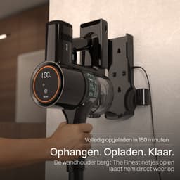 Skrub The Finest Power Steelstofzuiger Draadloos 500W - Stofzuiger zonder zak - Kruimeldief - Matrasborstel - 32 kPa - 60 Min - HEPA H13 — thumbnail 5
