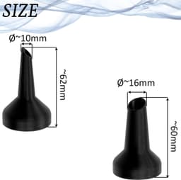 Set van 3 Zuigmondjes + Adapter voor Ø35 mm Slang - Geschikt voor Miele Stofzuiger — thumbnail 3