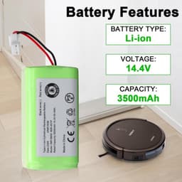 Reserveaccu voor N79 N79S DN622, 14,4 V 3500 mAh, accu compatibel met 500 voor 11, 11S, 12, 15C, 15C Max, 15T, 30,30C, 35C, oplaadbaar voor 990 — thumbnail 5