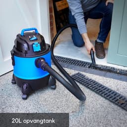 VIN® Bouwstofzuiger Zonder Zak - Alleszuiger Met Accessoires - Waterzuiger Met 20 Liter Reservoir - Stofzuiger - Met Waterfilter En Blaasfunctie – 1250W - Voor Binnen en Buitenreiniging — thumbnail 5