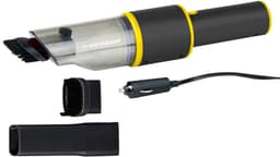 Dunlop Auto Stofzuiger 12V - Handstofzuiger met Borstel en Spleetmondstuk - Auto Stofzuiger met Sigarettenaansteker Aansluiting - Kruimeldief met 3000Pa Zuigkracht - Zwart/Geel — thumbnail 1