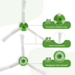 GELLDG Vervangingsonderdelen geschikt voor iRobot Roomba - Geschikt voor iRobot Roomba I-serie i1 i1+ i3 i3+ i4 i4+ i5 i5+ i6 i6+ i7 i7+ i8 i8+, E-serie e5 e6 en J-serie j5 j6 j7 j8 j9 j5+ j6+ j7+ j8+ - Niet geschikt voor J7+/J9+ combinaties. — thumbnail 4