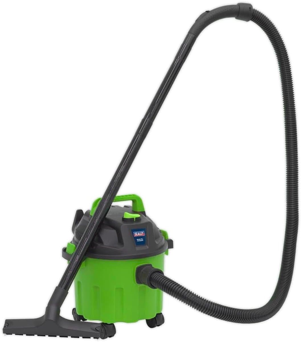 Nat Droog Stofzuiger - Industriële Verzamelaar - Werkplaats Reiniging - Hoge Zuigkracht - 10 Liter Tank - Groen — afbeelding 1