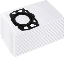 15 stuks stofzuigerzakken voor kärcher 2.863-006.0 fleece filter zak 487 vervanging zak wd4 wd5 wd6 wd5p wd6p premium mv4 mv5 mv6 zak filter zakken nat & droog stofzuiger stofzak zakken — thumbnail 1