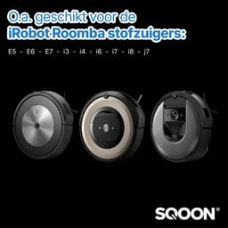 SQOON® Onderdelen Geschikt Voor Irobot - Geschikt voor iRobot Roomba - i7 i7+ i1 i1+ i3 i3+ i4 i4+ i5 i5+ i6 i6+ i8 i8+ e5 e6 e7 (niet j7 , j7+) - 2 X Roller, 5 X Hepa Filter, 5X Zijborstel — thumbnail 3