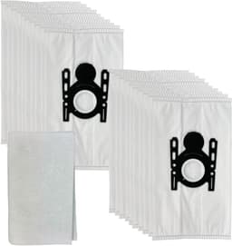 Multaparts® stofzuigerzakken geschikt voor Bosch / Siemens G ALL - 24 stuks- | Made in Europe | Passend in o.a. Free'e, Ergomaxx'x, In'genius, Serie 8, Serie 4, SI52, SI69, NR150+ — thumbnail 4