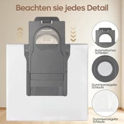 12 stofzuigerzakken voor Dreame L10s Ultra Gen 2 & 3, L10s Pro Ultra Heat, L20/L30s/L40/L40s/L50/X30/X40/X50 Ultra, L20 Ultra/X50 Ultra Complete, L40 Ultra AE, X30/X40 Pro, Mova S70 E30/40 P50/50s Z60 Ultra — thumbnail 2