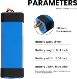 Stofzuigeraccu - 4000 mAh - 21,6 V - voor iFloor 3 en Floor ONE S3 — thumbnail 2