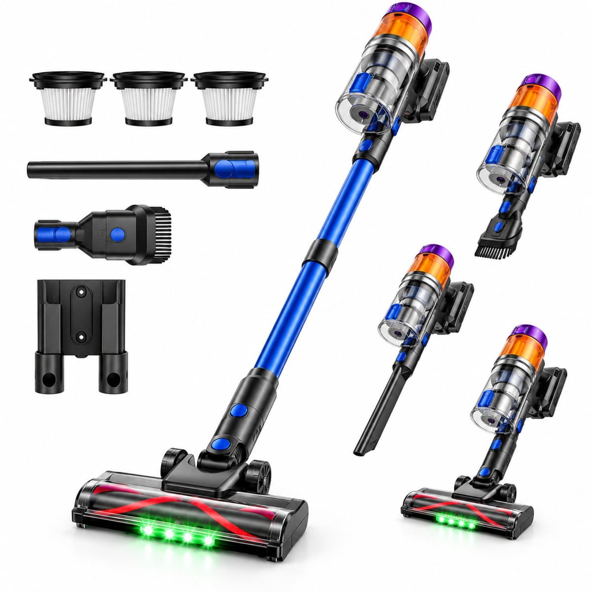 Tremeo Draadloze Steelstofzuiger R11 - Steelstofzuiger — afbeelding 1