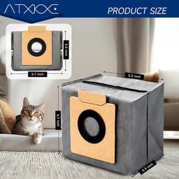 X10 stofzakken geschikt voor Eufy X10 Pro Omni robotstofzuiger en X8 Pro met zelfleegende station - 4-laagse vervangende zakken - 20 stuks — thumbnail 5