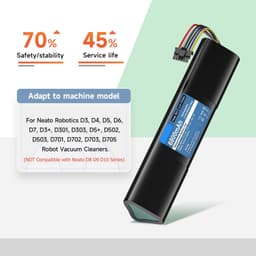 6800mAh Vervangingsbatterij voor Neato Stofzuigers — thumbnail 2