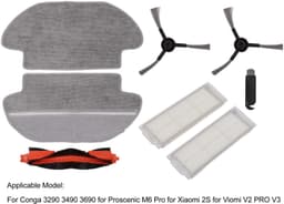 Stofzuiger Onderdelen Hoofdrolborstelset - Zijborstel - Dweildoek - Filter - Vervangingsonderdelen - Duurzaam materiaal - Stofzuigeraccessoires — thumbnail 2
