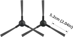 Robotstofzuiger accessoires - Geschik voor ZCWA ONSON MAMNV BR150 & BR151 - met filter, mop pad en zijborstels - 10 stuks — thumbnail 2