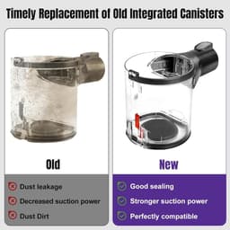 Reserveonderdelen Geschikt voor de afvalbak DC58 DC59 DC62 DC74 accessoirecontainer geschikt voor Dyson V6-afvalbak — thumbnail 2
