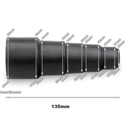 4-delige stofzuigeradapteronderdelen, industriële stofzuigeraccessoires, adapter voor thuisgebruik — thumbnail 2