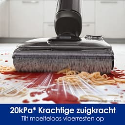Tineco FLOOR ONE i6 Stretch Plus - Nat en droog stofzuiger en dweil - 180° Lay-Flat - 20.000Pa Zuigkracht - 85°C Warme lucht drogen - 40 minuten accu - Double-Sided schoonmaak methode - Anti-Tangle Stofzuiger voor dieren haren — thumbnail 5