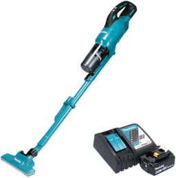 Makita DCL 286 FRT accustofzuiger 18 V 0,25 l borstelloos + 1x accu 5,0 Ah + oplader — thumbnail 1