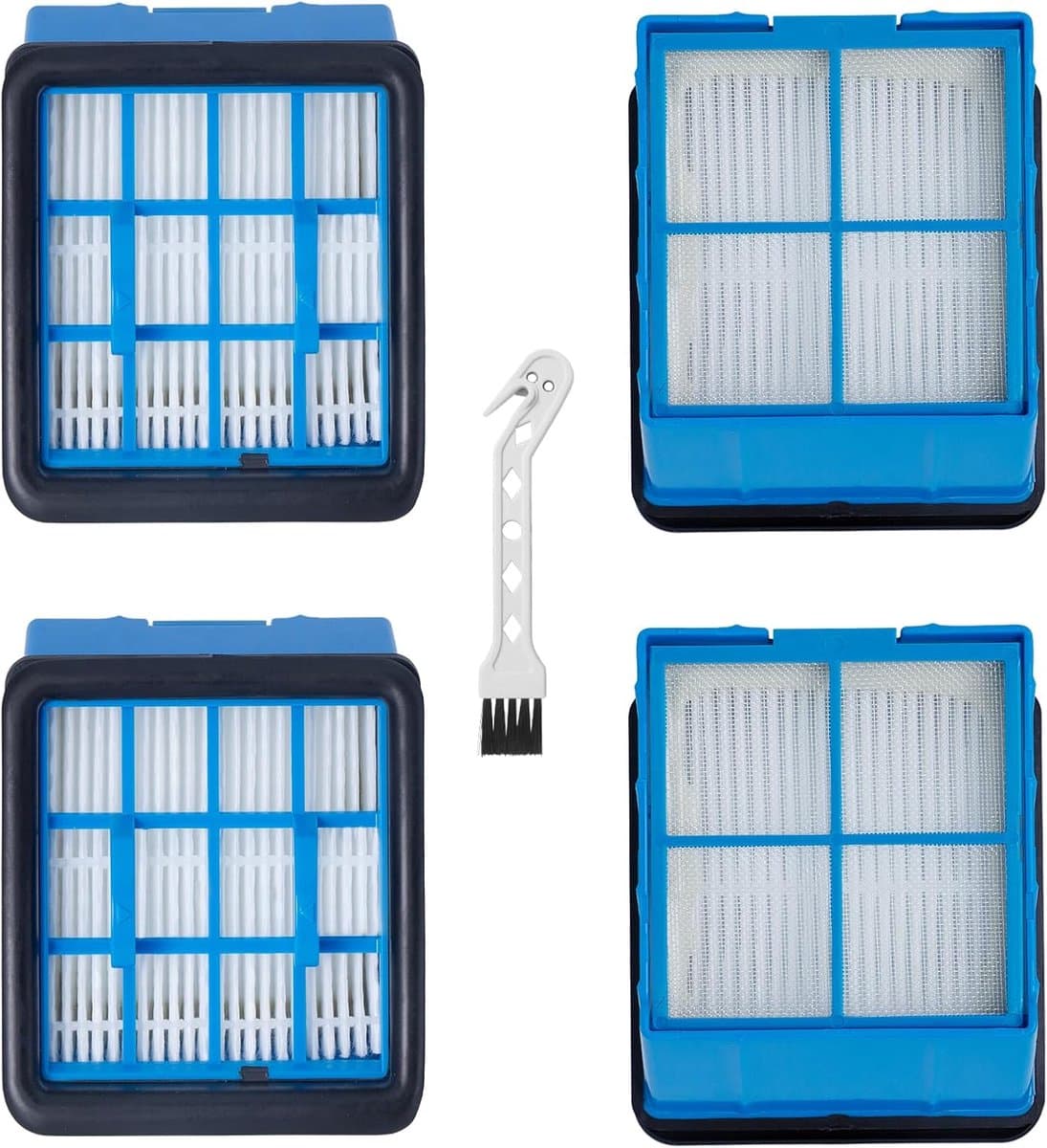 4 HEPA Filters + 1 Reinigingsgereedschap Geschikt voor BISSELL CrossWave OmniForce (3912N)/OmniFind（4006N）/OmniForce Edge 3999N/4000N/4017N/4076 Draadloze Mopstofzuigers — afbeelding 1