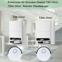 geschikt voor Ecovacs Deebot T20 OMNI / T20e OMNI Stofzuiger Reserveonderdelen Accessoireset, 1 Hoofdborstel, 4 HEPA-filters, 4 Reinigingsdoeken, 4 Stofzakken, 1 Reinigingsborstel, 8 Zijborstels — thumbnail 3