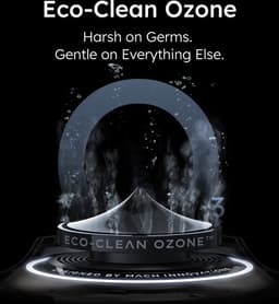 eufy Clean MACH V1 - All-in-One Cordless steelstofzuiger met Always-Clean dweil - Drievoudig zelfreinigend systeem - Eco-Clean Ozone - Tesla Valve Mixing — thumbnail 4