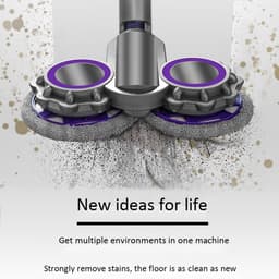 geschikt voor Dyson V7 V8 V10 V11 Stofzuiger Elektrische Mop Hoofd Onderdeel Krachtige Reiniging Mop Hoofd Nat En Droog Met Water tank droog mop, natte mop, waxen, stofzuigen vier in een, multifunctionele machine — thumbnail 3