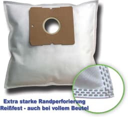 SnelShoppen - 20 Stuks Stofzuigerzakken Geschikt voor Tristar SZ 1920 Eco - Multi-Layer Fleece, Inclusief Motorfilter, Allergievriendelijk, Perfecte K — thumbnail 2
