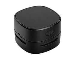 Mini Draadloze Tafelstofzuiger, Draagbare Bureau Stofzuiger USB-oplaadbaar voor Toetsenbord, Laptop, Kantoor, Auto en Huisdierenhaar(Zwart)