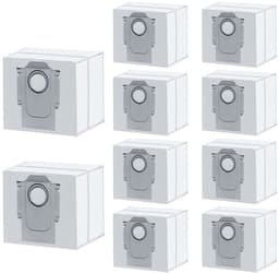 Dailygoods- Stofzak Hoge Capaciteit - 10x Poederzak - Waterdicht - Eenvoudig te Installeren - Voor Roborock S7 MaxV Ultra/Q5+/Q7+/Q7 Max+/T8 - Superieure Filterprestaties - Vacuümzak — thumbnail 4