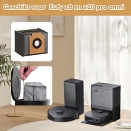 20x Stofzuigerzakken geschikt voor Eufy Clean X8 Pro / X10 Pro Omni - reservezakken - accessoireset - stofzuigerzakken - zelflegend station - robotstofzuiger — thumbnail 5