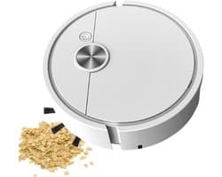 Draagbare Stofzuiger - Kruimeldief - Bureau Reinigen - Automatische Navigatie - 27.5 cm - Wit