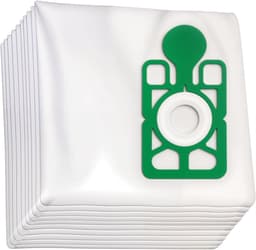 Stofzuigerzakken - Stofzakken Vervanging - Hygiënisch Schoonmaken - Scheurvast Synthetisch Materiaal - 40 stuks - Wit — thumbnail 5