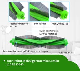 Replacements® onderdelen geschikt voor Irobot Roomba Combo 113 - 12-delig — thumbnail 4
