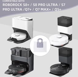 Roborock S7 Max Ultra Stofzakken (4 Stuks, Plus.Parts® alternatief voor 8.02.0132) — thumbnail 4