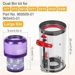 Stofopvangbakken en filters Geschikt voor Dyson V11, V15, SV14, SV17, SV15, SV22 en SV28. — thumbnail 4