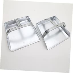 Mini Stofblik - Tafel Stoffer - Keuken Schoonmaken - Roestvrij Staal - 27 cm - Zilver — thumbnail 3