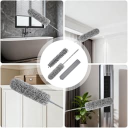 Intrekbare Duster - Stofwisser Plumeau - Moeiteloos Stof Verwijderen - Microvezel Stofabsorptie - 46 cm - Niet gespecificeerd — thumbnail 2