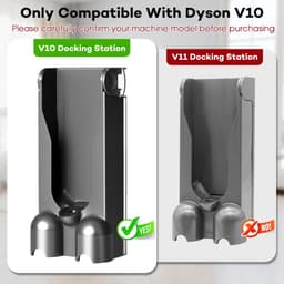 Dailygoody - Oplaadbare Muur Docking Station - Stofzuiger Accessoires - Ruimtebesparend - Geschikt voor Dyson V10 SV12 - Hoogwaardige Kwaliteit — thumbnail 2