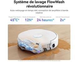 NARWAL Flow robotstofzuiger - dweilmat - 22.000 Pa - App