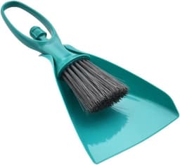 Mini schep borstel - Reinigingsset - Bureau schoonmaken - Compact ontwerp - Niet gespecificeerd - Groen — thumbnail 1