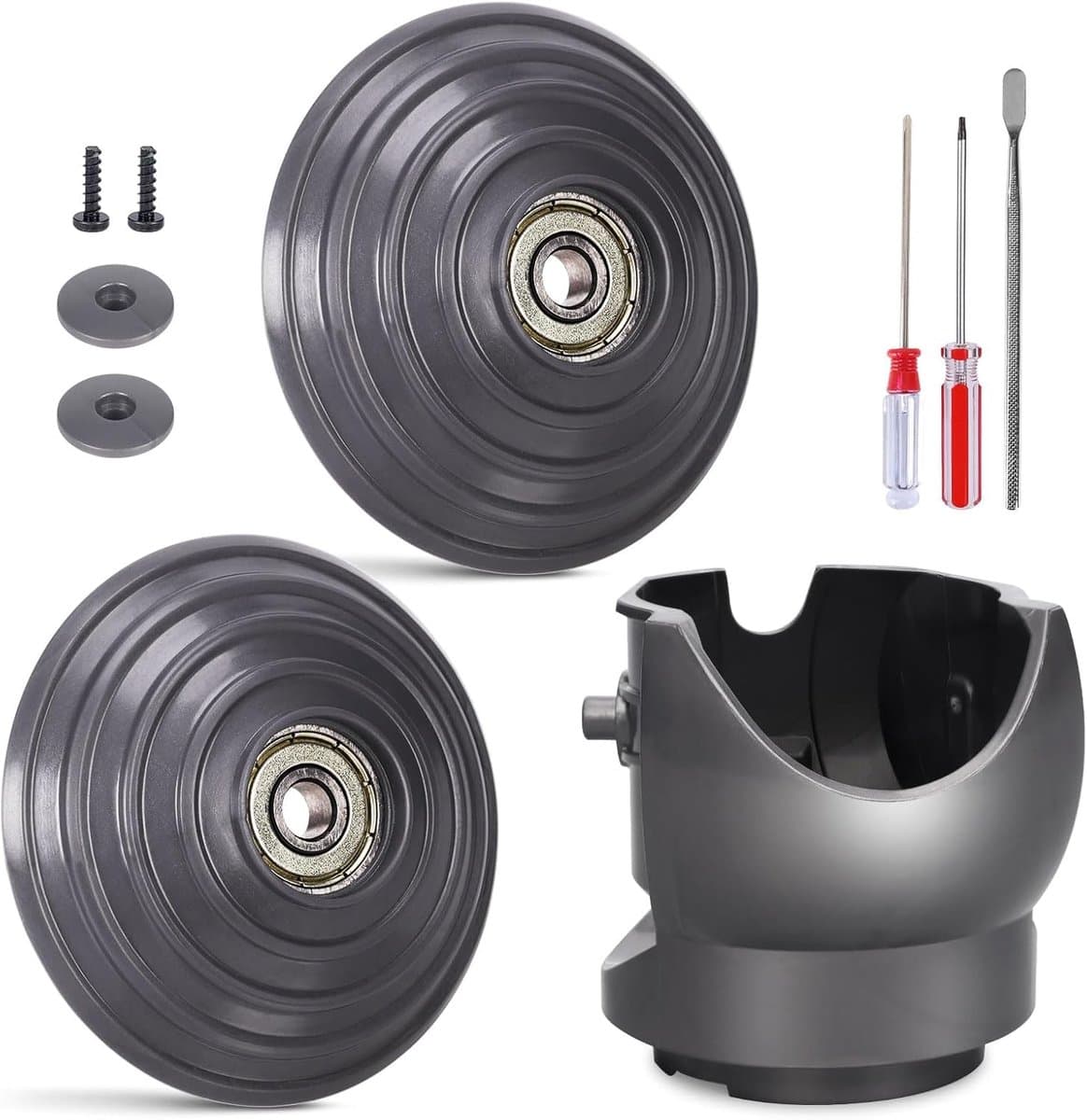 Wiel V-Ball wielset vervanging voor Dyson V10 V11 V15 stofzuiger 100 W High Torque Cleaner Head Ball Wheels Onderdelen — afbeelding 1