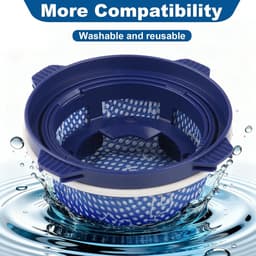 Filter geschikt voor Samsung Jet Jet7070+7575+90/ Bespoke VS20 - 2 stuks - Wasbaar - vervanging-stok stofzuiger filter-onderdelen - blauw — thumbnail 5