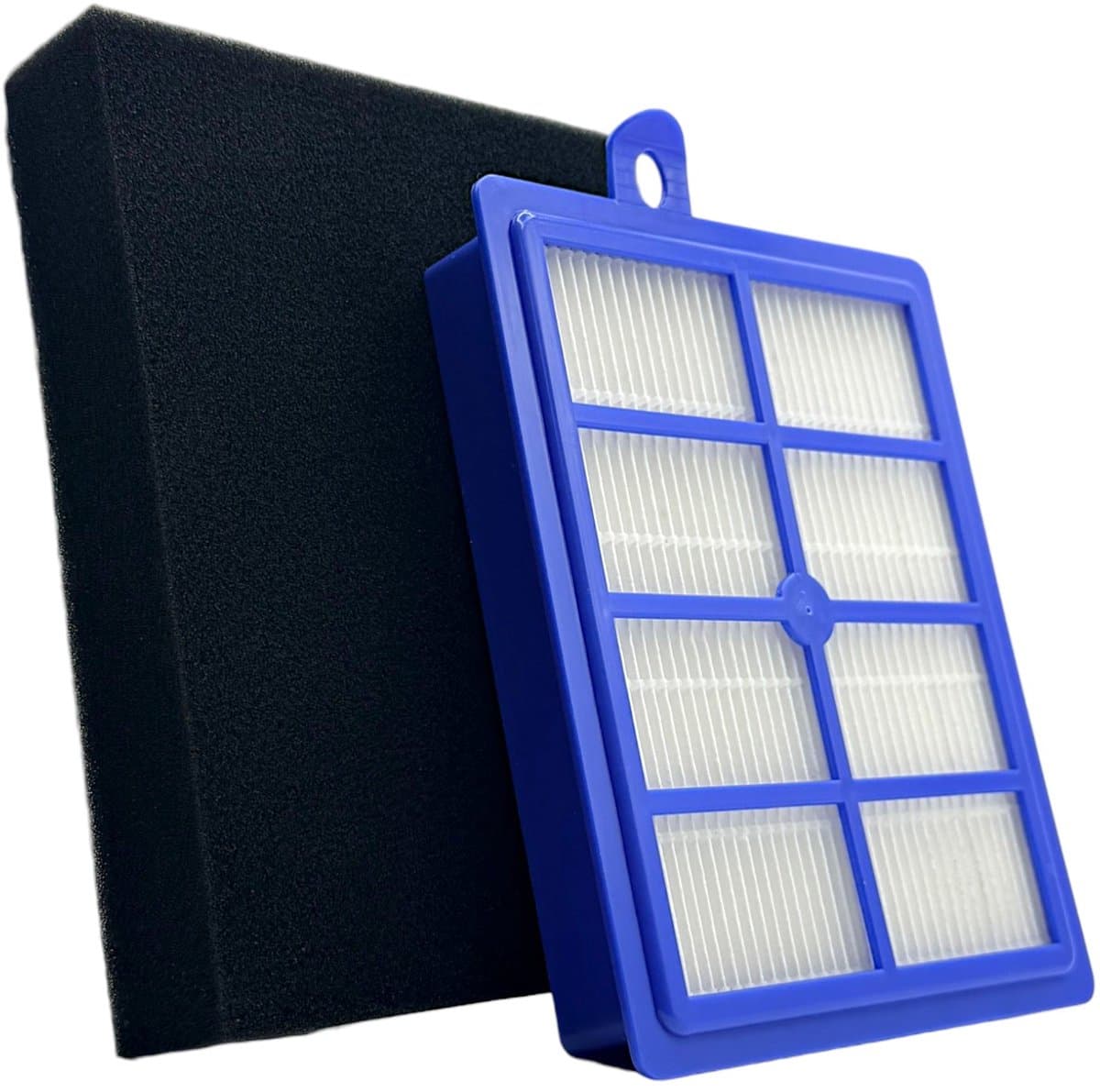Fixem stofzuiger filter set HEPA H12 LX7 LX8, geschikt voor AEG Electrolux 1184255014 9001677682 - schuimfilter uitblaasfilter EFH12 FC8031 — afbeelding 1
