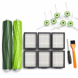 Home & Marker - Onderhoudskit geschikt voor iRobot Roomba E & i-Serie - E5, E6, E7, i1, i1+, i2, i3+, i4, i4+, i6, i6+, i7, i7+, i8, i8+ - 14-delige Vervangingsset - Met Filters, Zijborstels & Rolborstels - IFRESH — thumbnail 1