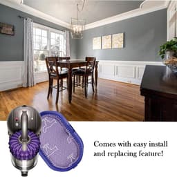 3 stucks filters voor Dyson DC30 DC31 DC34 DC35 DC44 DC45 DC56 stofzuiger -Reinigbaar en herbruikbaar - betere filterwerking — thumbnail 2