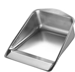 Stalen Stofblik - Metalen Veegblik - Efficiënt Schoonmaken - Roestvrij Staal - 23.5x26x10cm — thumbnail 4